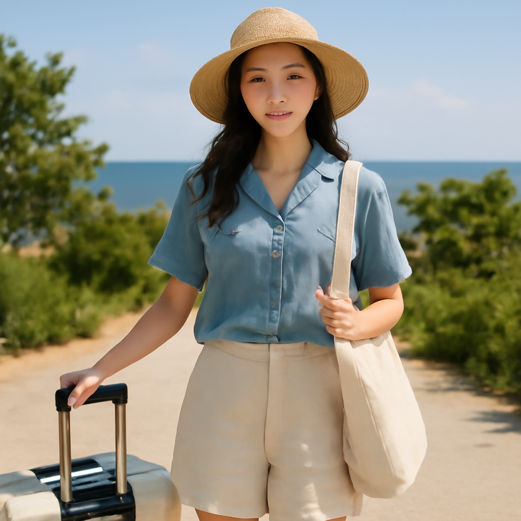 여름휴가룩 대표 이미지